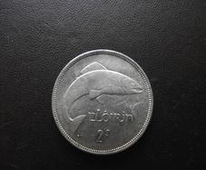 Irish Republic. 1939 Silver Florin. Nice condition!