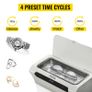 BRAND NEW 500ml Ultrasonic Cleaner Mini Portable Washing Machine Ultrasound Bath Sonic Cleaning Devices for Glasses Home Appliances Image 5