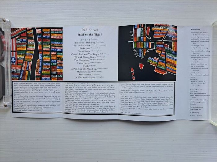 Radiohead Rare  Hail to the Thief 2003 Cassette