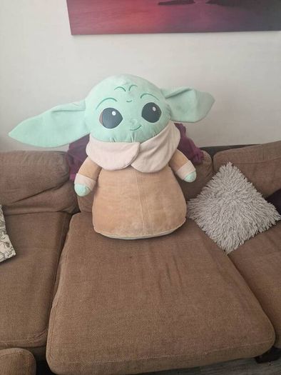 Giant Star Wars Mandelorian Grogu - Arcade Machine Win