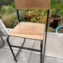 Pair of mid century industrial chair Image 2