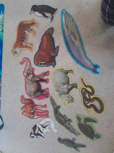 Cool animal puzzle. Like new.