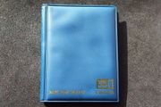 Genuine Collecta Blue Mini Coin Wallet / Pocket Album (Used)