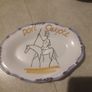 don quijote small hanging wall plate. Image 5