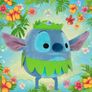 Disney Lilo & Stitch 20cm Stitch in Hula Skirt Soft Plush Image 4