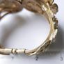 Unique Vintage Floral Cuff Bracelet Image 10