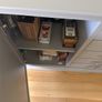 EZ Living Premium Sideboard / Wine Cabinet (Sleek Grey, Multi-functional) Image 3
