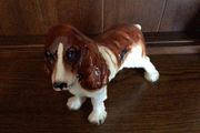 Vintage Coopercraft China Springer Spaniel Dog Figurine Ornament