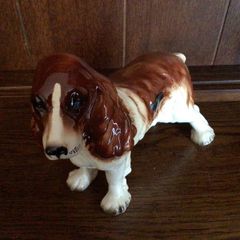 Vintage Coopercraft China Springer Spaniel Dog Figurine Ornament