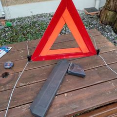 Genuine Saab 900 warning triangle