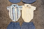 Bundle of 2 Tahari baby boy co-ord sets