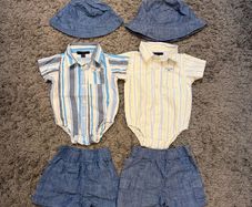 Bundle of 2 Tahari baby boy co-ord sets