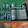 1960s Viners Stainless Steel Cutlery Set Image 2