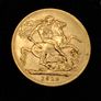 full sovereign mounted in 9ct gold ring Image 9