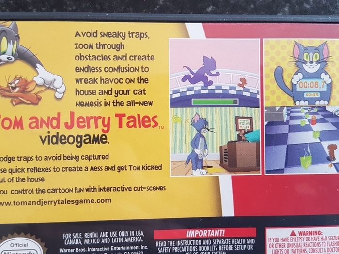 Nintendo DS Tom and Jerry Tales