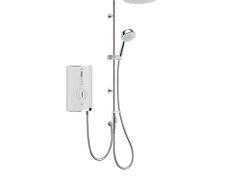 Electric Shower - Mira Sport max dual outlet Gloss White