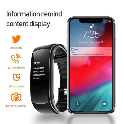 High Quality Sports Fitness Tracker Waterproof Smart Watch Heart Rate Blood Pressure Monitor