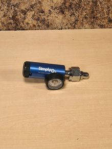 SIMPLY 03 CGA-540 mini 02 oxygen tank regulator  adjustable BRAND NEW