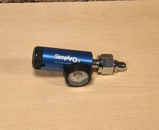 SIMPLY 03 CGA-540 mini 02 oxygen tank regulator  adjustable BRAND NEW