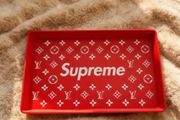 Supreme x Louis Vuitton hold all tray