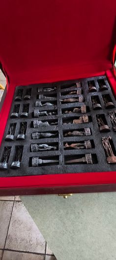 Egyptian Pharaoh Chess Set - Luxurious Chess board mother of pearl inlay Egyptian handmade and Metal Pieces