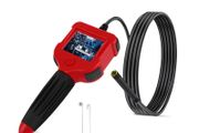 Digital Borescope 2.4 inch Color LCD Screen Endoscope Camera 5.5MM Camera IP67 Waterproof Semi-Rigid Snake Camera With 6 LED