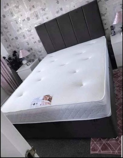 Brand New Double and King Size Divan beds. New Tufted MATTRESSES and storage drawers available