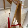 Large Double Sided Wooden Childrens Art Easel Image 2