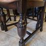 Beautiful Antique Teak Chairs x 4 Image 6