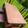 Mid century Solid Mahogany Dining Table and Chairs. Image 7