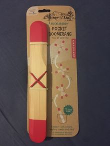 NEW Huckleberry Pocket Boomerang