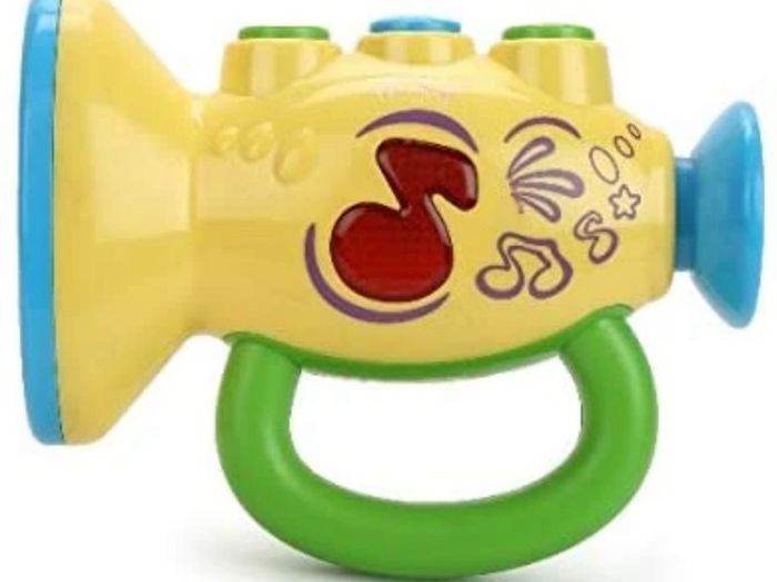 Happy Kid Toy Trumpet (Baby Musical Toy with Sounds and Light)