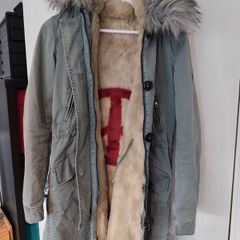 Blonde No.8 Creek parka, faux fur lined, size S
