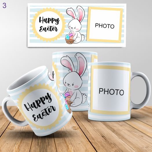 Easter Mugs with your own photo