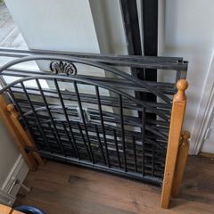Single bed, metal frame