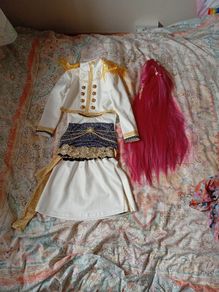 Mira kids 5-7 year old outfit & wig