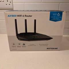 NETGEAR RAX10 AX1800 WiFi 6 Router Dual Band 4 Stream Open Box Unused WiFi6