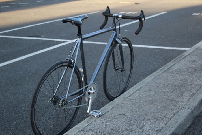 Silver single speed