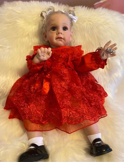 Beautiful reborn doll with soft body