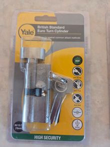 Yale Euroturn Cylinder 30/10/30 70mm High Security