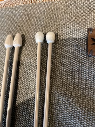 metal knitting needles selection