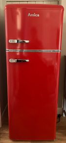 Fridge freezer Retro Style Amica