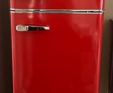 Fridge freezer Retro Style Amica