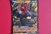 Coalossal V Pokemon Card (098/185) from Sword &amp; Shield Vivid Voltage