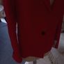 Red linen zara blazer Image 5