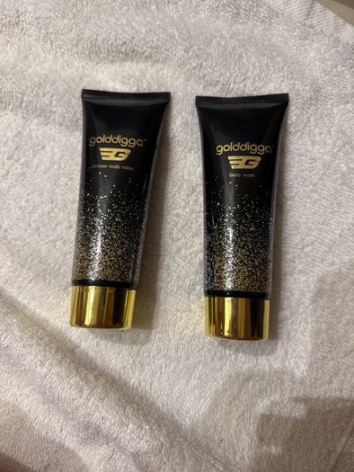 1 x Golddigga Body Wash. 1x Golddigga Body Lotion