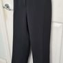 Marian Gale Black Wide Leg Trousers Size 10 Image 4