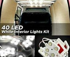 10x4 LEDs Car Roof Light Van Interior Light Reading Ceiling Lighting Waterproof Inside White Lamp For RV Boat Trailer Lorry 12V