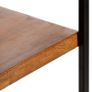4-Tier Bookcase with 6 Drawers 122x36x181 cm Solid Mango Wood Image 6