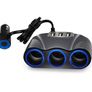New 3 Way 12V 24V Cigarette Lighter Lead Splitter 120W 3 USB 3.1A ports #1368 Image 2